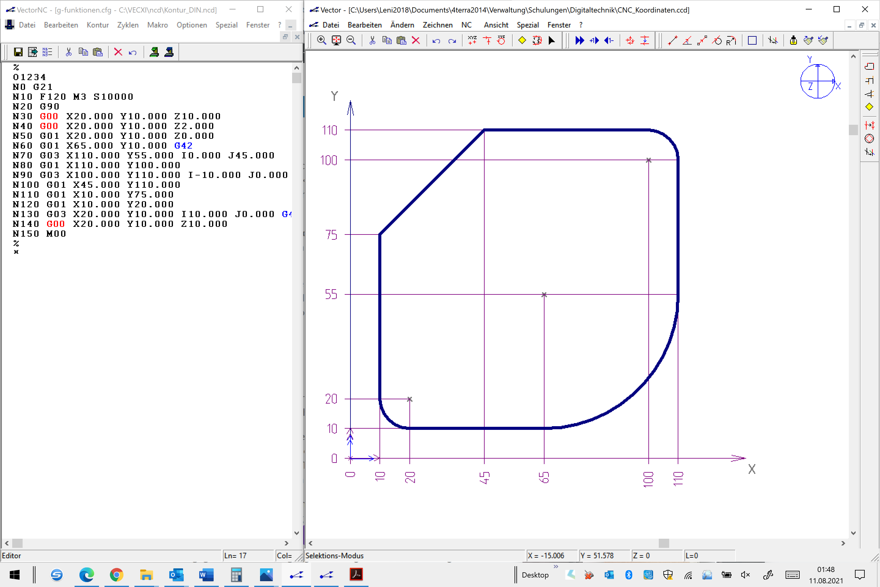 CNC-Programm