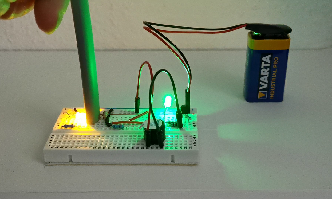 DIY elektronisches Lernset: die Mini-Lichtschranke