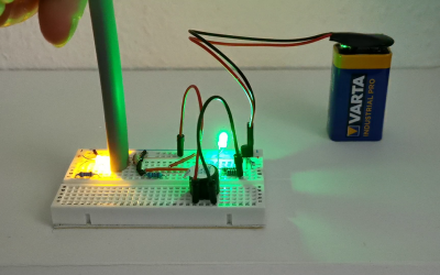 DIY elektronisches Lernset: die Mini-Lichtschranke